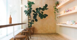 Desain interior cafe