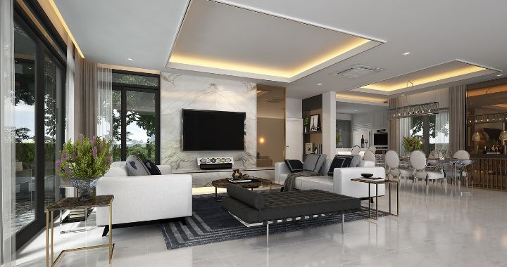Desain interior modern